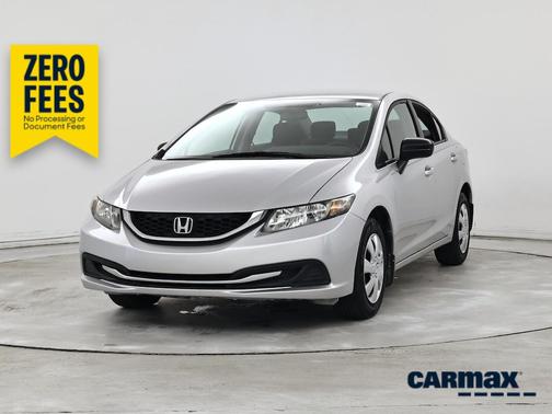 Silver 2015 Honda Civic LX