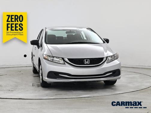 Silver 2015 Honda Civic LX