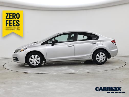 Silver 2015 Honda Civic LX