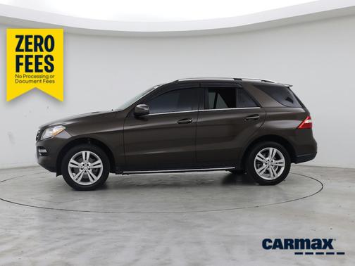 Brown 2015 Mercedes-Benz M-Class