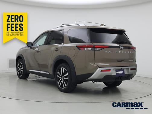 Tan 2025 Nissan Pathfinder Platinum