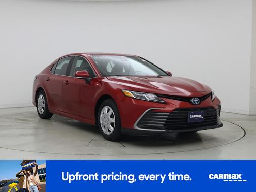 Red 2024 Toyota Camry Hybrid LE