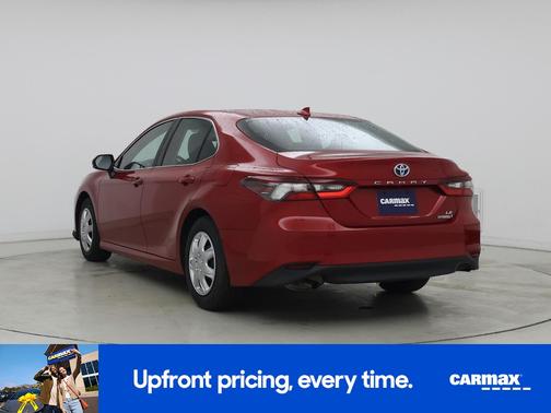 Red 2024 Toyota Camry Hybrid LE