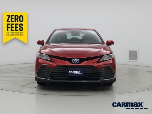 Red 2024 Toyota Camry Hybrid LE