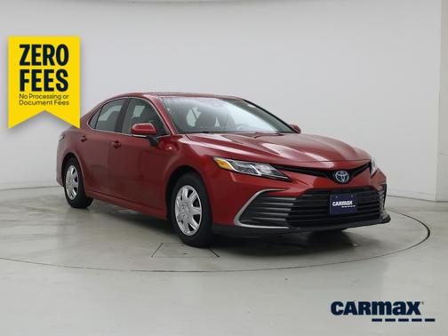 Red 2024 Toyota Camry Hybrid LE