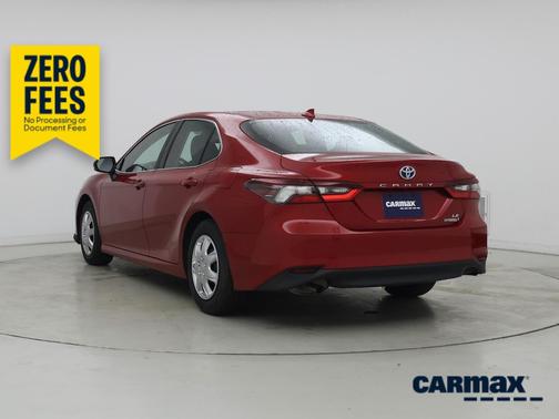 Red 2024 Toyota Camry Hybrid LE