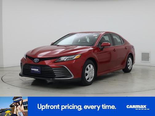 Red 2024 Toyota Camry Hybrid LE