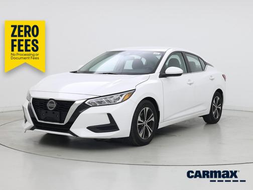 White 2023 Nissan Sentra SV