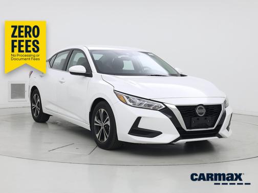 White 2023 Nissan Sentra SV