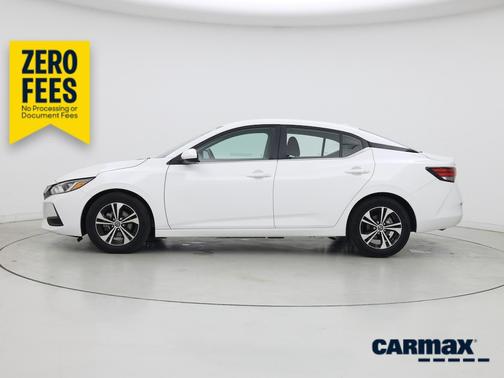 White 2023 Nissan Sentra SV