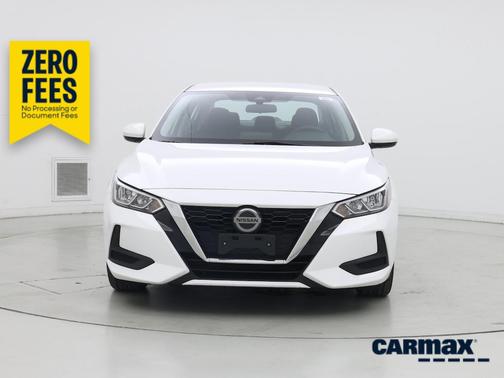 White 2023 Nissan Sentra SV
