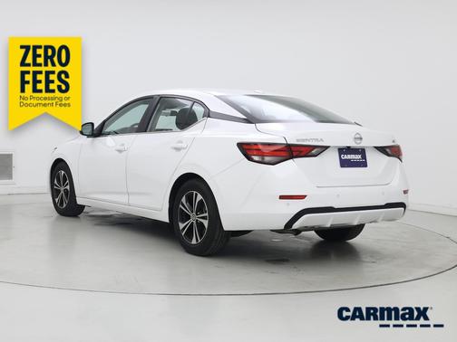 White 2023 Nissan Sentra SV