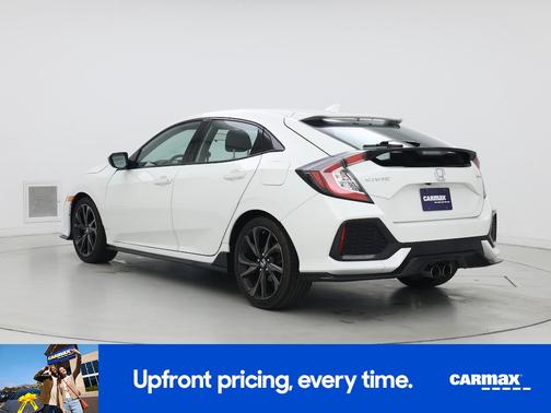 White 2018 Honda Civic Sport