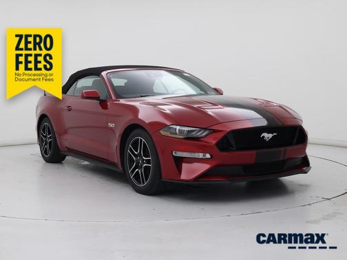 Red 2022 Ford Mustang GT Premium