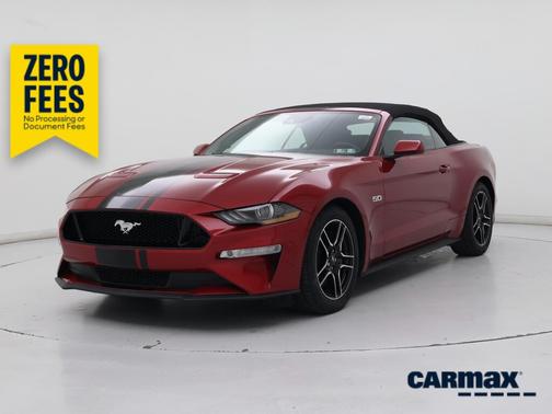 Red 2022 Ford Mustang GT Premium