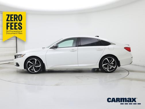 White 2022 Honda Accord Sport SE