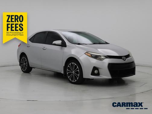 Gray 2016 Toyota Corolla S