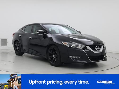 Black 2016 Nissan Maxima Platinum