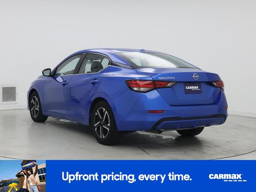 Blue 2025 Nissan Sentra SV