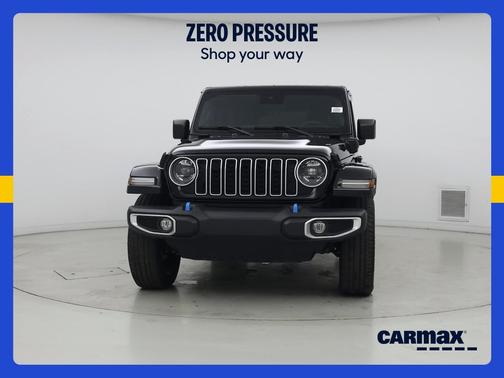 Black 2024 Jeep Wrangler 4xe Sahara