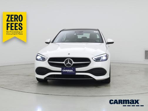 White 2023 Mercedes-Benz C-Class