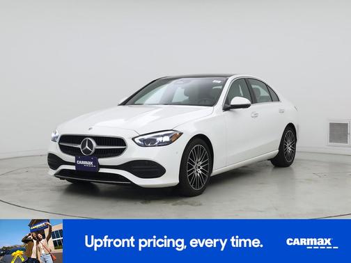 White 2023 Mercedes-Benz C-Class