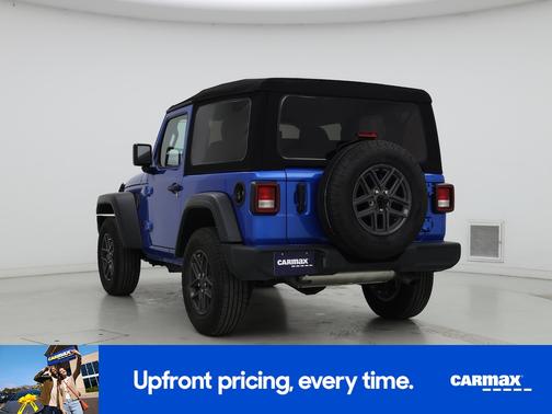Blue 2024 Jeep Wrangler Sport S