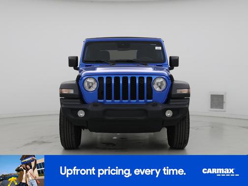 Blue 2024 Jeep Wrangler Sport S