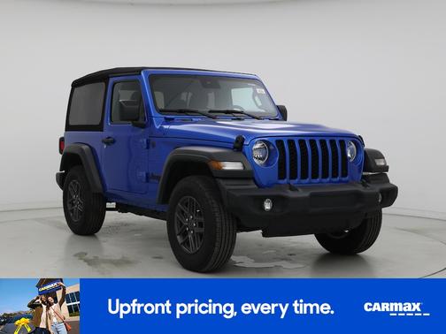 Blue 2024 Jeep Wrangler Sport S