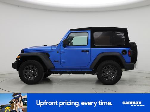 Blue 2024 Jeep Wrangler Sport S