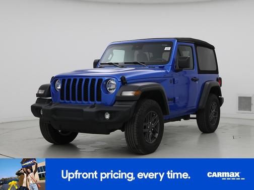 Blue 2024 Jeep Wrangler Sport S