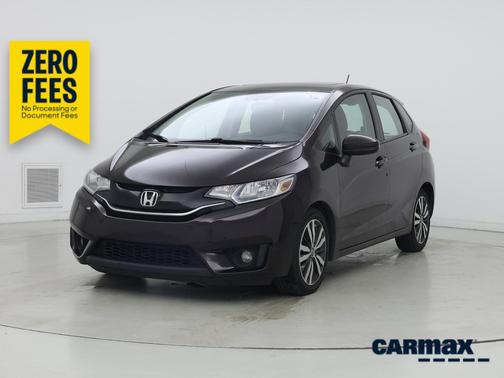 Purple 2015 Honda Fit EX