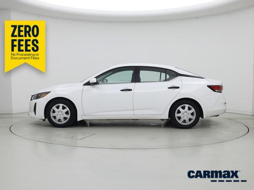White 2025 Nissan Sentra S