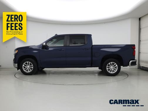 Blue 2022 Chevrolet Silverado 1500 LT