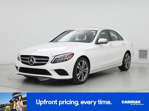 White 2019 Mercedes-Benz C-Class