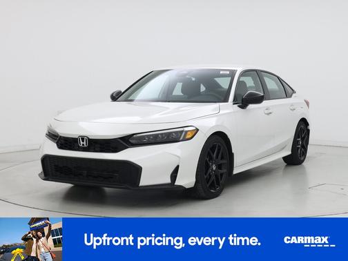 White 2025 Honda Civic Sport