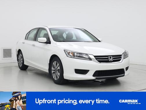 White 2014 Honda Accord LX