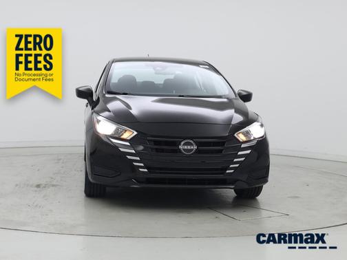 Black 2024 Nissan Versa S