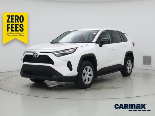 White 2025 Toyota RAV4 LE