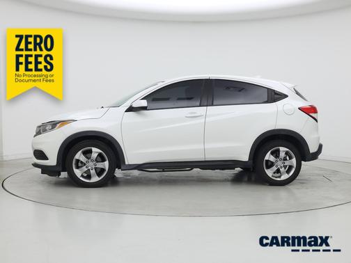 White 2021 Honda HR-V LX
