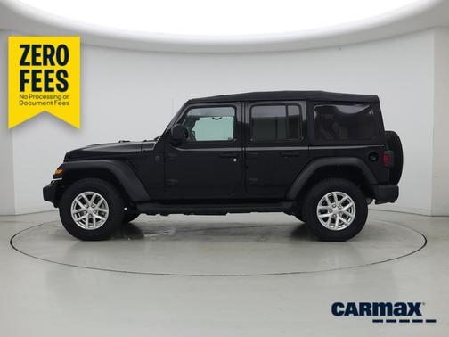 Black 2023 Jeep Wrangler Unlimited Sport S