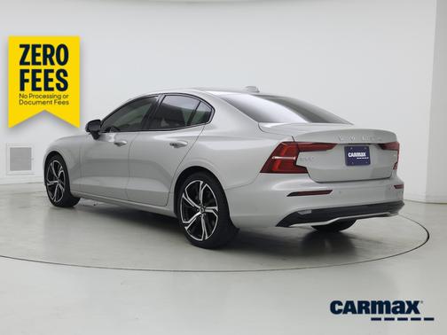 Gray 2023 Volvo S60 B5 Core Dark Theme