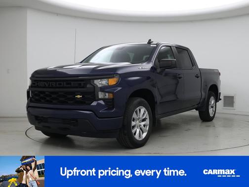 Blue 2023 Chevrolet Silverado 1500 Custom