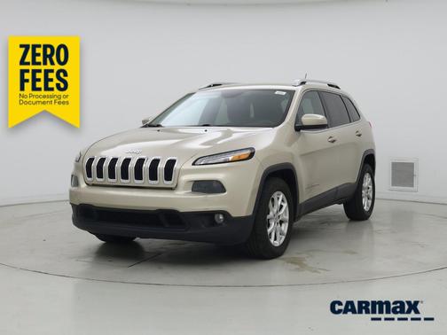 Tan 2014 Jeep Cherokee Latitude