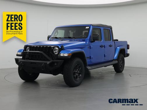 Blue 2022 Jeep Gladiator Sport