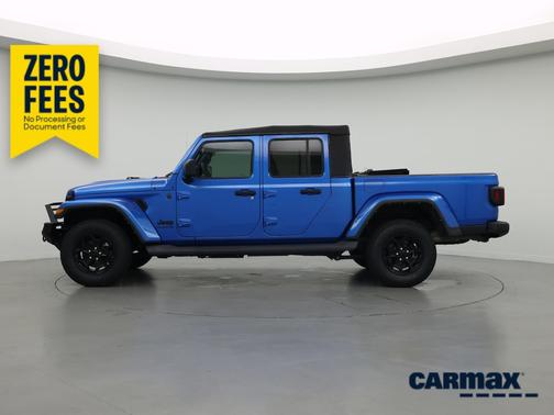 Blue 2022 Jeep Gladiator Sport