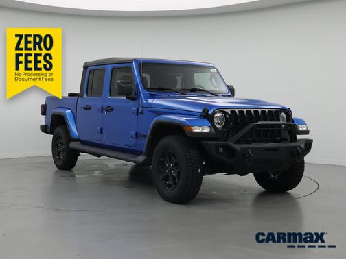 Blue 2022 Jeep Gladiator Sport