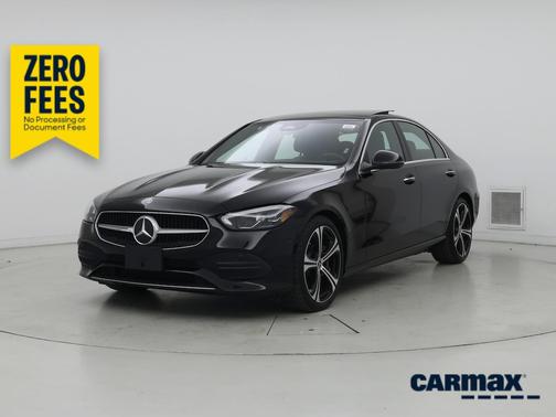 Black 2025 Mercedes-Benz C-Class