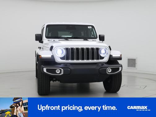 White 2025 Jeep Wrangler 4xe Sahara