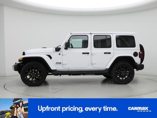 White 2025 Jeep Wrangler 4xe Sahara